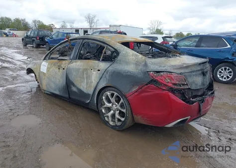 2012 Buick Regal Gs from USA, damaged, VIN 2G4GV5GV6C9213006